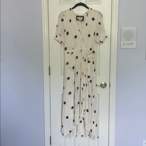 Anthropologie Breanna Polka Dot Dress
